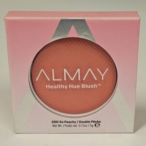 NEW ALMAY Healthy Hue Blush So Peachy Lightweight Smooth Formula Hypoallergenic